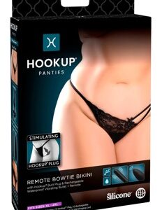 Hookup Panties  Remote Bowtie Bikini Xl-xxl