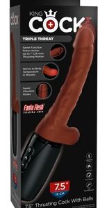 King Cock Plus  Kcp 7.5 Thrusting W Balls Brow
