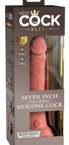 King Cock Elite  Kce 7 Dual Density Cock Light