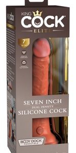 King Cock Elite  Kce 7 Dual Density Cock Tan
