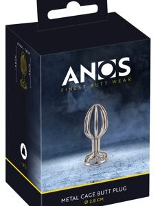 Anos  Anos Metal Cage Butt Plug 2.8
