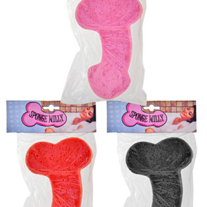 Esponja Baño Pene 3 Colores Surtidos