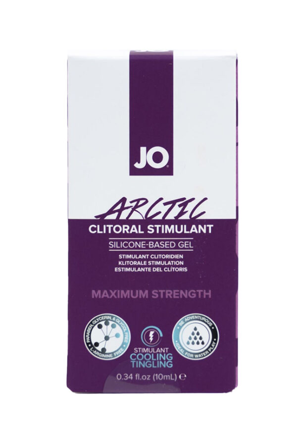 Jo Arctic Clitoral Gel – Cooling – Stimulant 0.34 Floz / 10 Ml