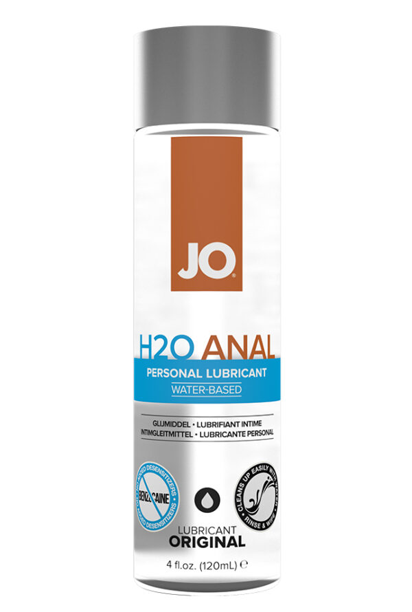 Jo H2o Anal – Original – Lubricant 4 Floz / 120 Ml