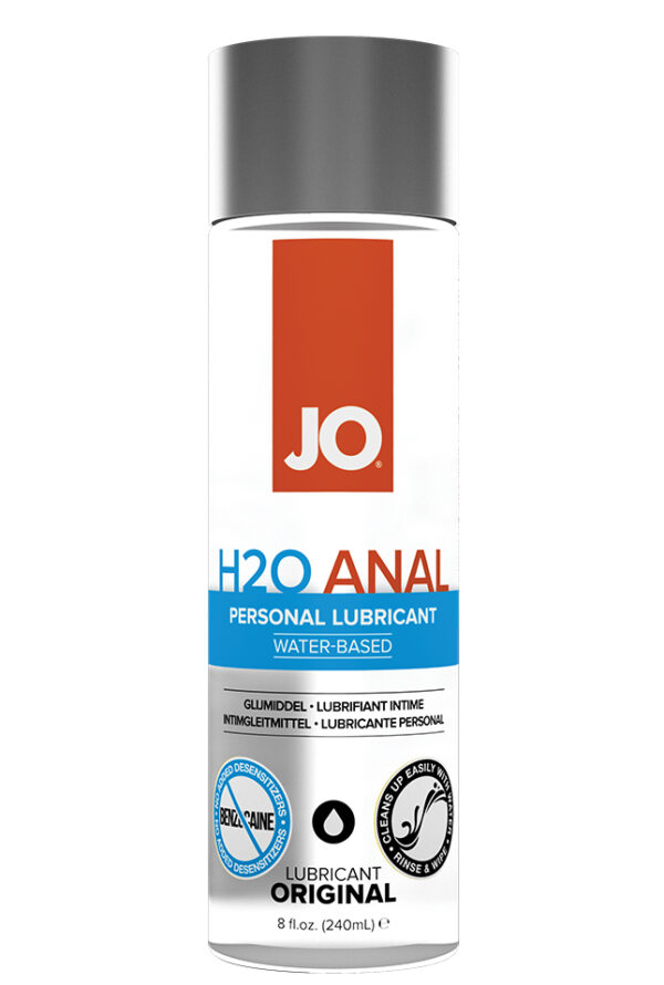 Jo H2o Anal – Original – Lubricant 8 Floz / 240 Ml
