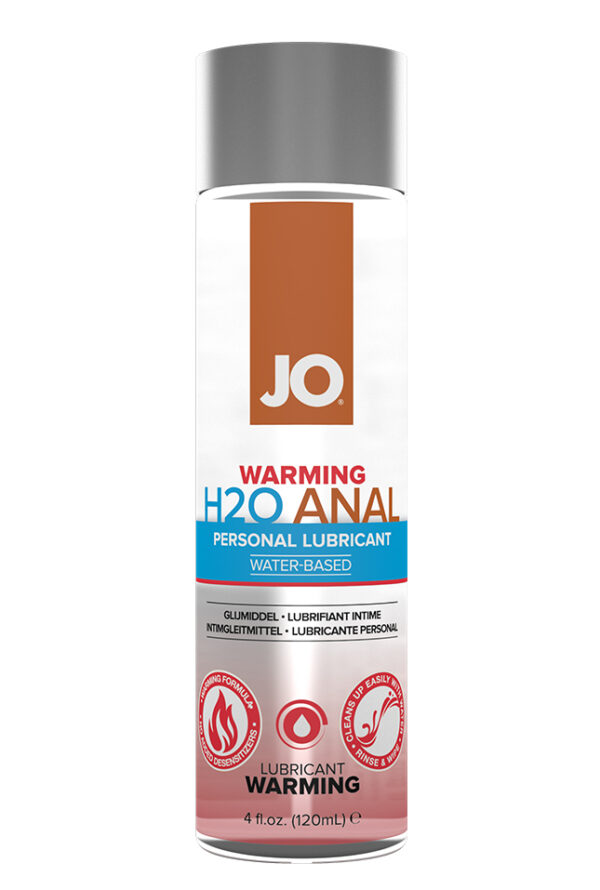 Jo H2o Anal – Warming – Lubricant 4 Floz / 120 Ml