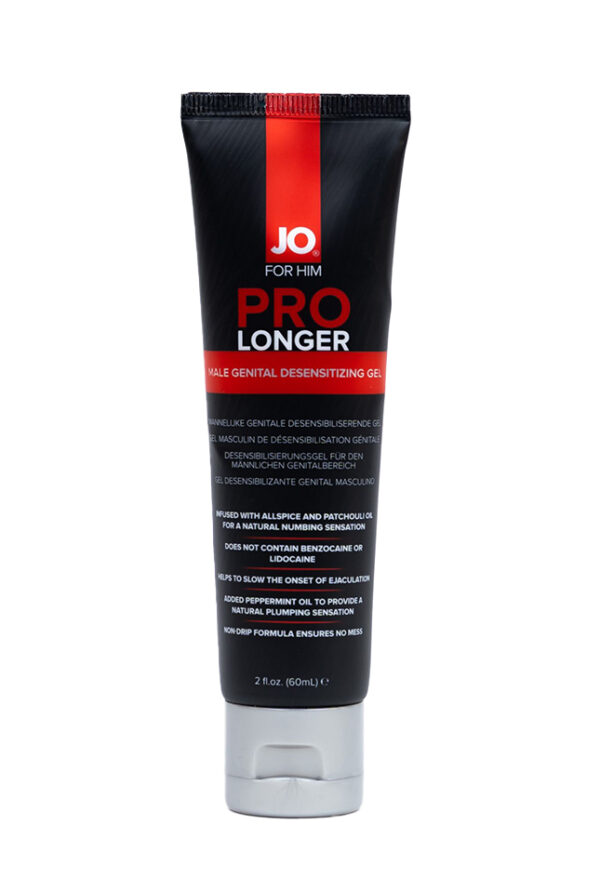 Jo Prolonger Gel – Benzocaine Free – Desensitizer 2 Floz / 60 Ml