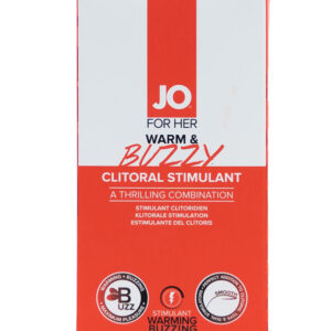 Jo Warm & Buzzy – Original – Stimulant 0.34 Floz / 10 Ml