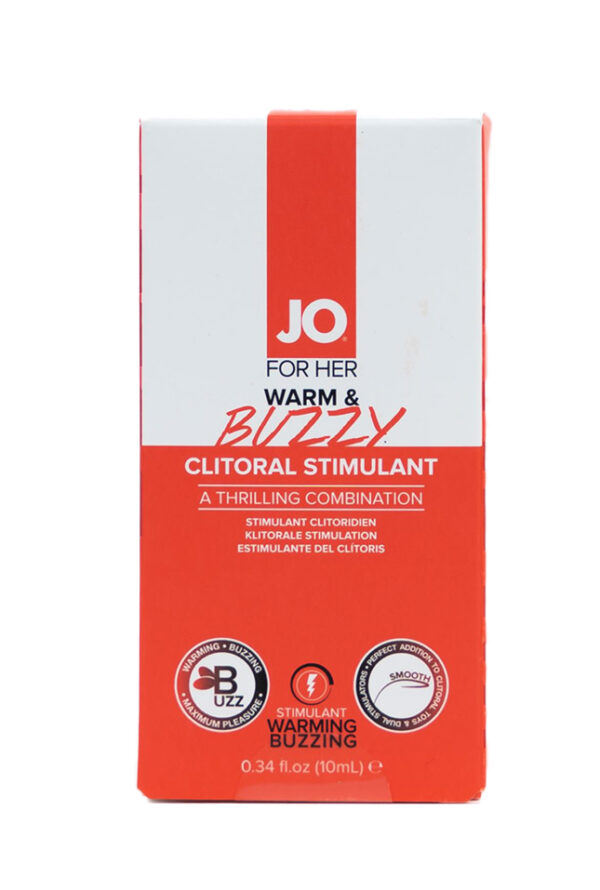 Jo Warm & Buzzy – Original – Stimulant 0.34 Floz / 10 Ml