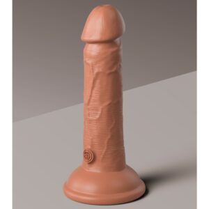 6" Dildo de Silicona de Doble Densidad – Color Piel (Tan)