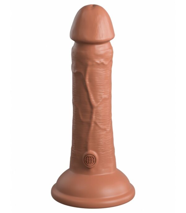 6" Dildo de Silicona de Doble Densidad – Color Piel (Tan) - Imagen 5