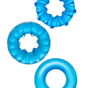 Zahara Trio Rings Blue