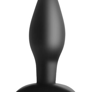 Silicone Butt Plug Medium Black