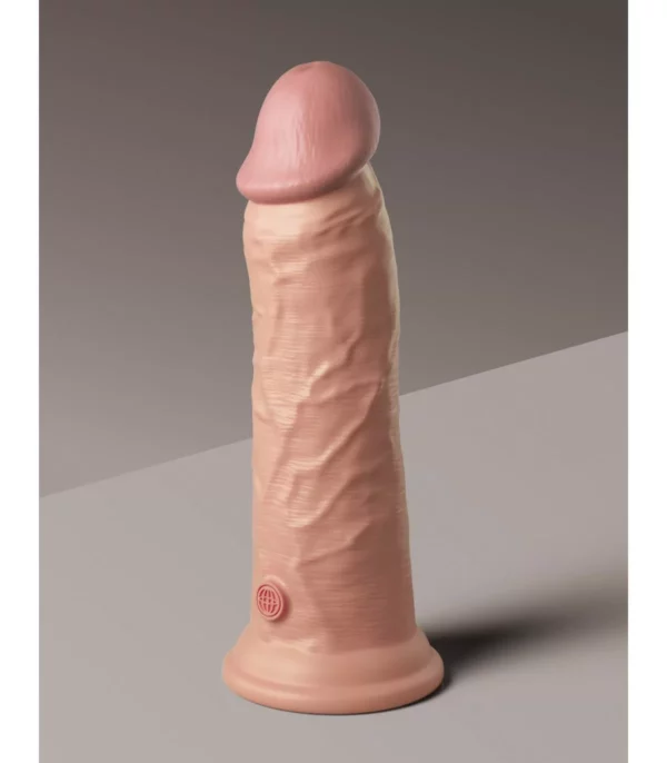 8" DUAL DENSITY SILICONE COCK LIGHT - Imagen 5