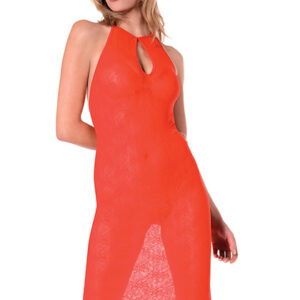 Minivestido Rojo Dibujo Lazos