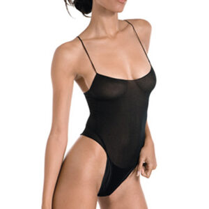 Body Corto Xxl  Tirantes  Negro