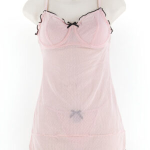 Chemise & G. Dot Mesh  Pink