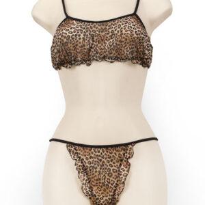 Cropped Cami/thong     Jaguar
