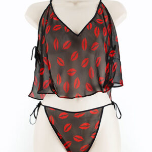 Quick Release Cami Set Black 2xl