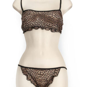 Cropped Cami/thong     Jaguar