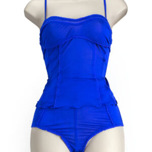 Silk Soft Corset Cobalto L