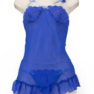 Baby Doll Half Cup Cobalto L