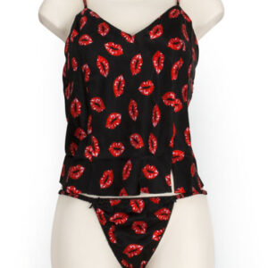 Cami/thong Set Labios L