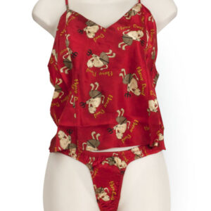 Cami/thong Set Devils L