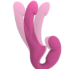 FFUN FACTORY - SHARE LITE DOUBLE ARNES DILDO NEGROBERRY - Imagen 3