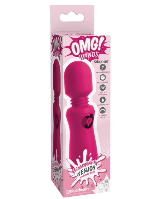 OMG – ENJOY VIBRADOR WAND ROSA