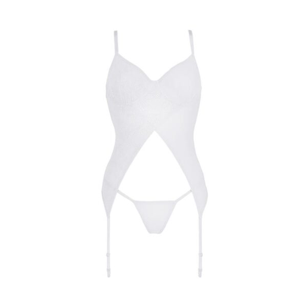 Adelina Corset Blanco S/M - Imagen 3