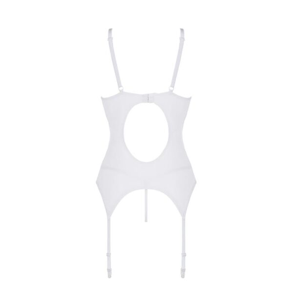 Adelina Corset Blanco S/M - Imagen 4