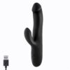 Angus Vibrador Con Función DE Movimiento Thrusting 2 Motores Silicona Usb - Imagen 4