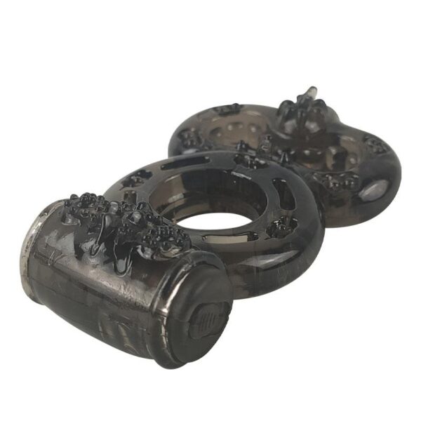Anillo Para El Pene Con Vibración Negro - Imagen 4