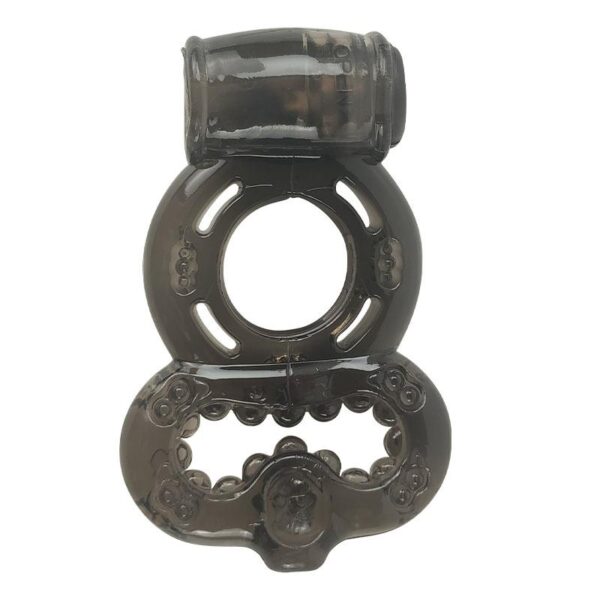 Anillo Para El Pene Con Vibración Negro - Imagen 5