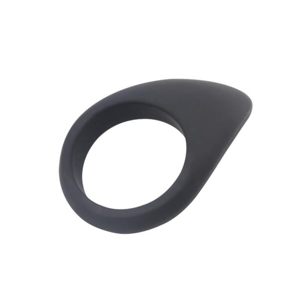 Anillo Para El Pene Party Hat Silicona Negro - Imagen 2