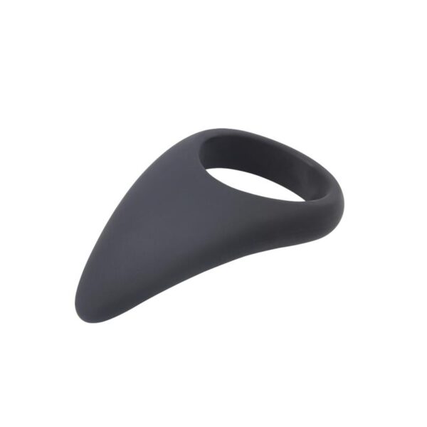 Anillo Para El Pene Party Hat Silicona Negro - Imagen 3
