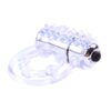 Anillo Vibrador Para El Pene Clear Transparente - Imagen 2