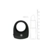 Anillo Para Pene Con Vibración  Silicona – Negro - Imagen 4