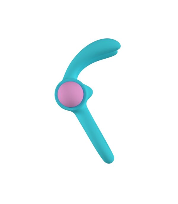 Anillo Vibrador Riny C/ Mando Silicona Azul Usb - Imagen 2