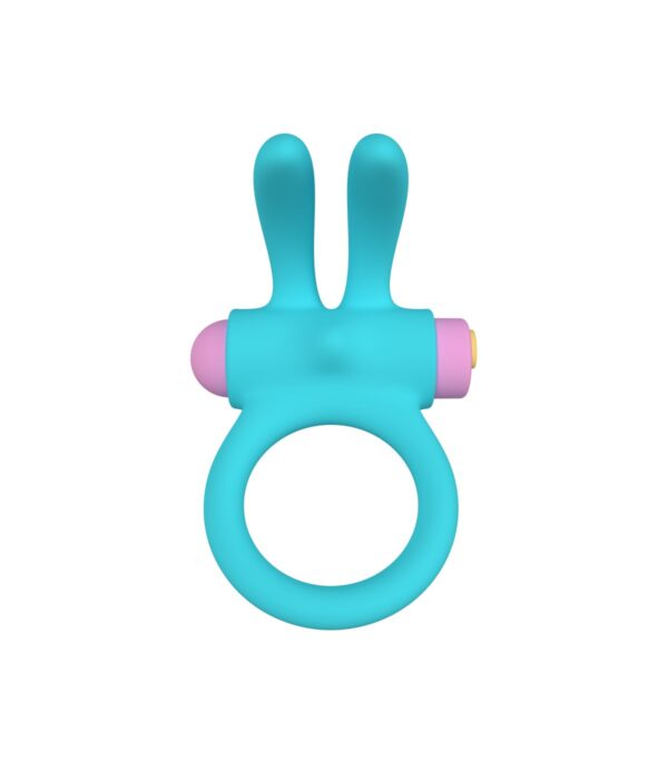 Anillo Vibrador Riny C/ Mando Silicona Azul Usb - Imagen 4