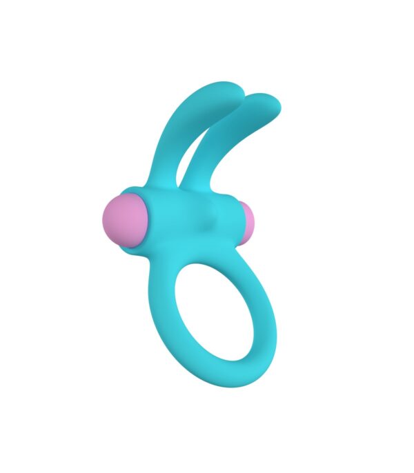 Anillo Vibrador Riny C/ Mando Silicona Azul Usb - Imagen 5