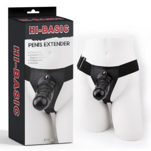 Arnés Con Dildo Hueco Penis Extender 7.5