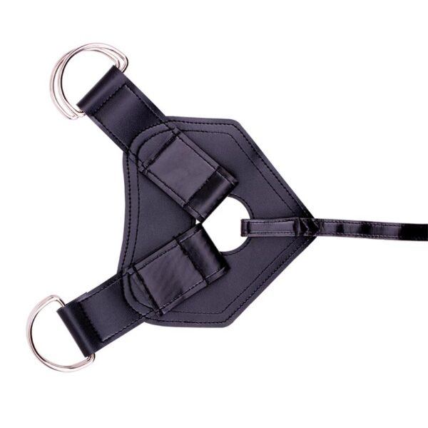 Arnés Luxe Silicona Negro - Imagen 2
