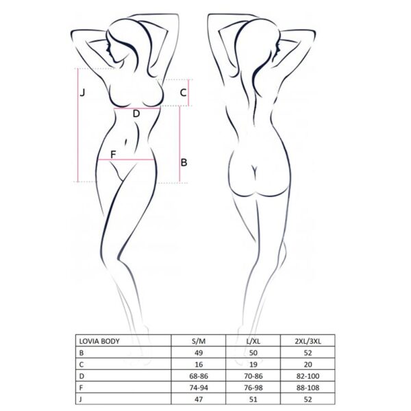 Lovia Body Negro S/M - Imagen 2