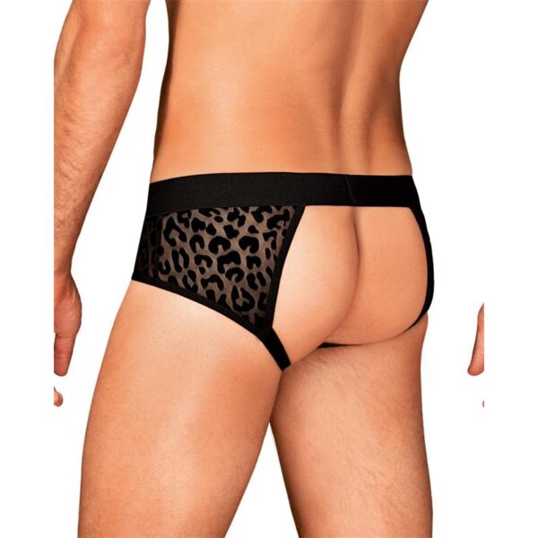 Azmeron Jockstrap Suspensorio Leopardo S/M - Imagen 2