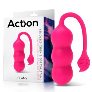 Beany Huevo Vibrador Y Entrenador Suelo Pélvico Con Empuje