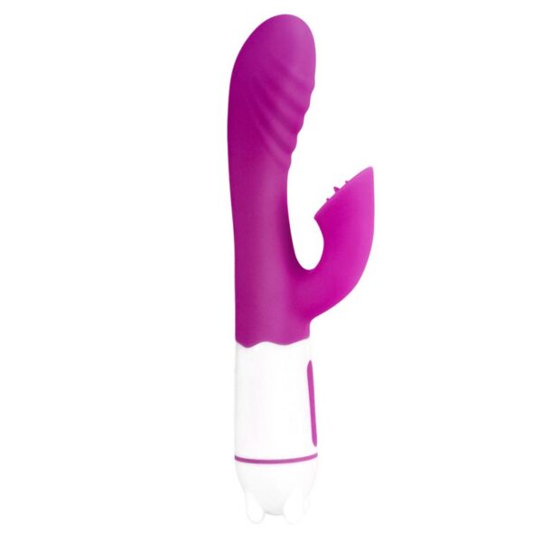 Billy Vibrador Usb 36 Funciones Silicona Púrpura - Imagen 2