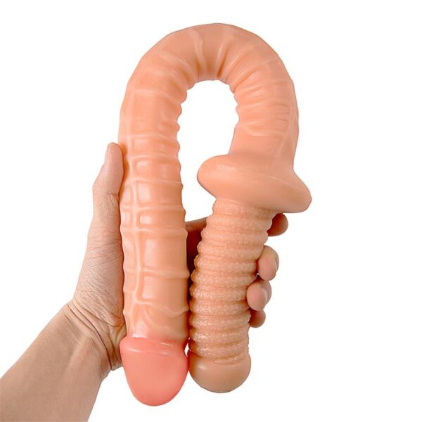 Blade Dildo Realista Forma DE Espada 18.5 Sword Natural - Imagen 3