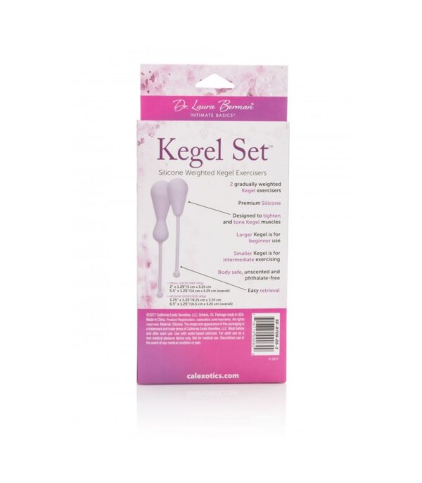 Bolas Chinas Kegel Set X 2 Silicona Lila - Imagen 2